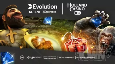 Holland Casino Online은 네덜란드 시장에서 NetEnt와 Red Tiger와 제휴